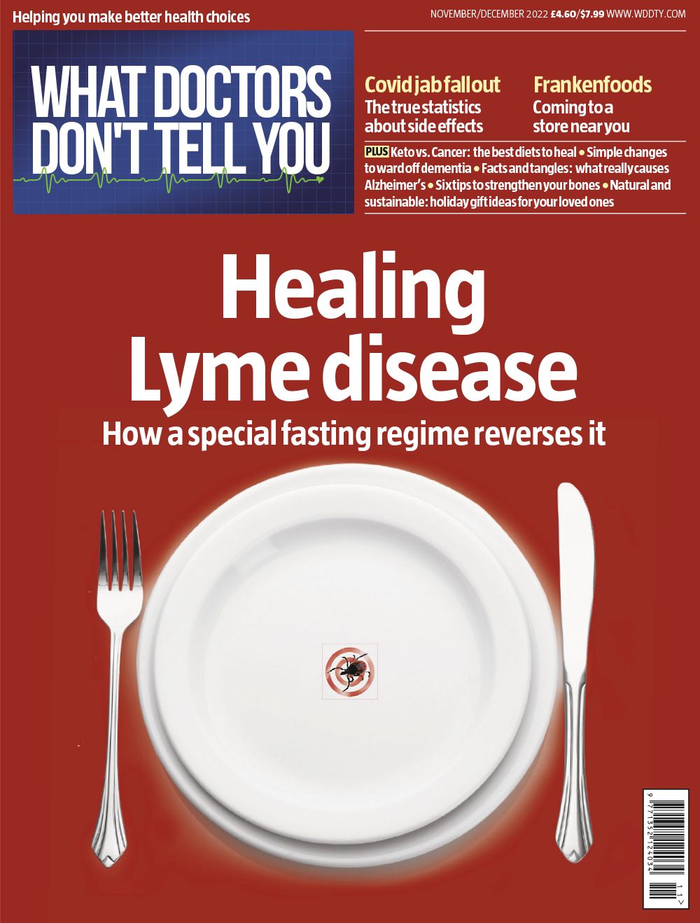 WDDTY health magazine - Healing Lyme disease